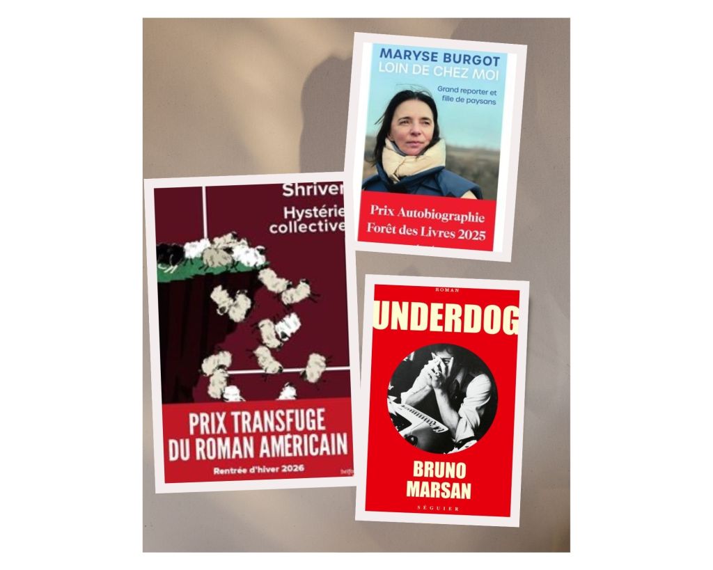 Trois lectures récentes : Maryse Burgot, Lionel Shriver, Bruno&nbsp;Marsan